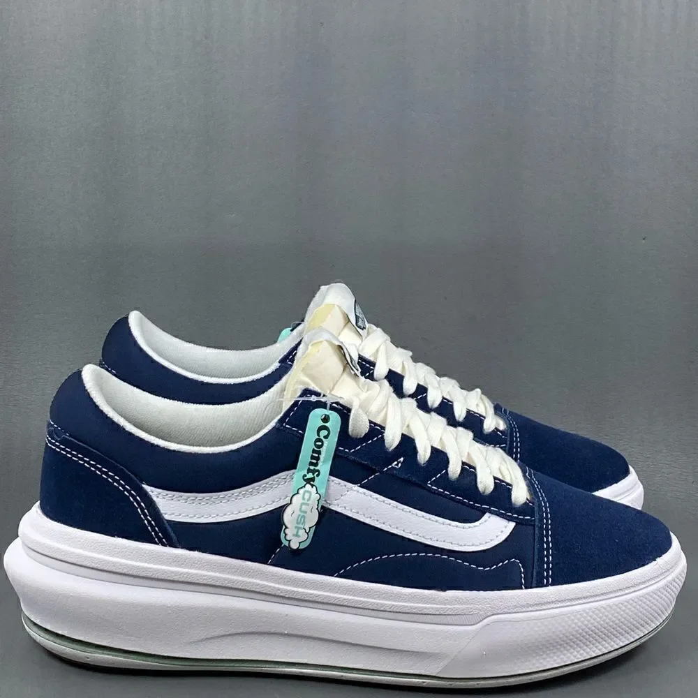 Vans Pop Color Old Skool Overt CC Shoe Dress Blue mens size 8.5 (womens size 10)